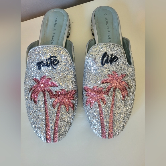Chiara Ferragni Suite Life Mules, VGUC, Size 39 - Picture 2 of 8